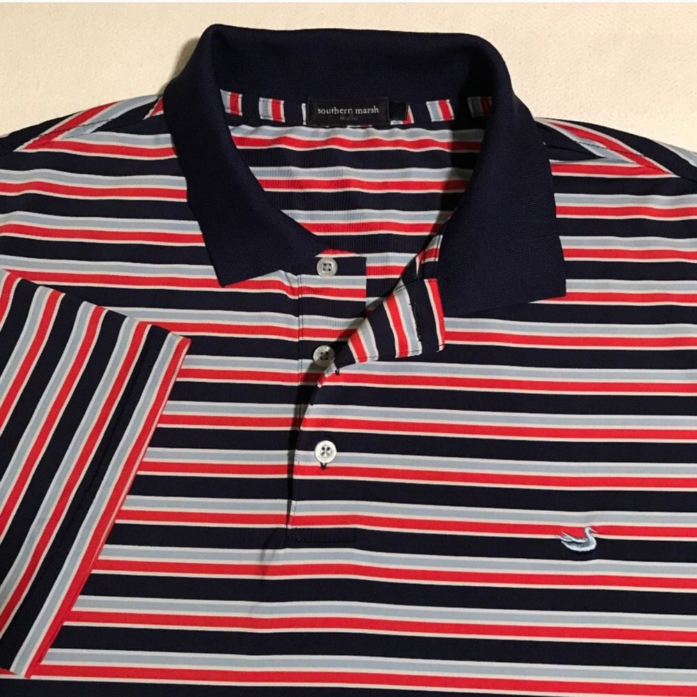Men’s southern marsh polo (large)
